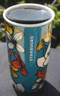 Starbucks 2019 Limited Floral Ceramic Double Walled 12 oz Tumbler - Sold on eBay Jun, 5th 2019 for $24.95