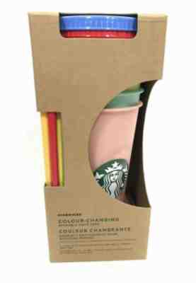 Starbucks Color Changing Reusable Cold Cup Tumblers Venti  *Brand New* Set of 5  - Sold on eBay Jun, 5th 2019 for $60.00