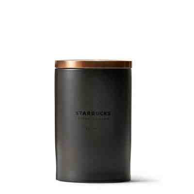 Starbucks Matte Black W/ Copper Lid Coffee Canister - Ceramic - NWT HTF RARE!!! - Sold on eBay Jun, 5th 2019 for $65.00
