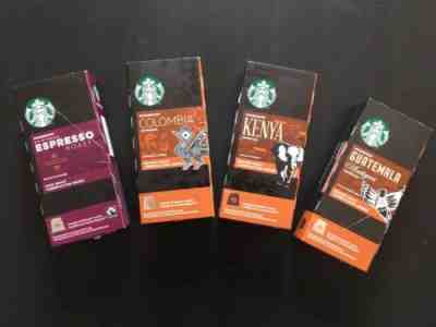 Starbucks capsules Nespresso 4x10 40 - Sold on eBay Jun, 5th 2019 for $28.00