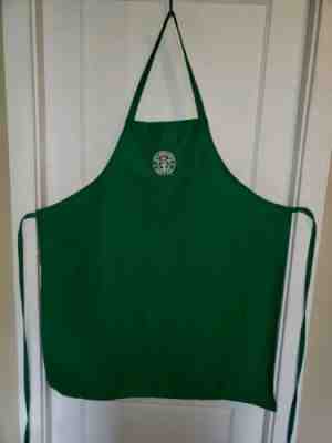 Starbucks Coffee Company Vintage Logo Green Apron Very Collectible Apron. Used - Sold on eBay Jun, 5th 2019 for $15.00