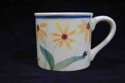 Starbucks Barista Hand Painted By Hartstone Summer Daisy Ladybug & Bee Mug Cup - Sold on eBay Jun, 5th 2019 for $24.95
