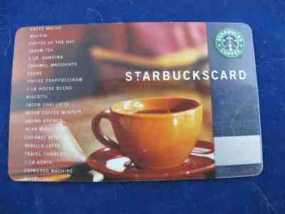 Starbucks Gift Card, Coffee Cup, ©2001 No Balance, Collectible - Sold on eBay Jun, 5th 2019 for $15.00