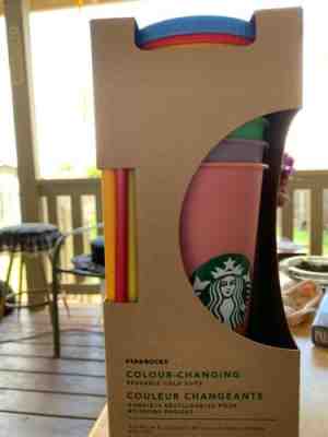 Starbucks Color Changing Cups - Sold on eBay Jun, 5th 2019 for $56.00