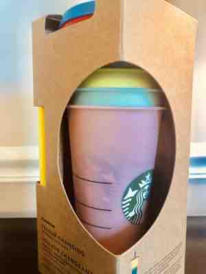 NEW IN BOX Starbucks COLOR CHANGING Cold Cup Tumblers 24oz Venti Set Of 5 - Sold on eBay Jun, 4th 2019 for $62.00