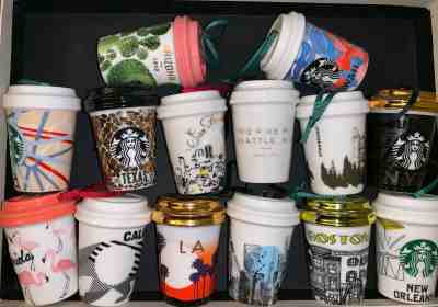 LOT: Starbucks City/State Ornaments - Sold on eBay Jun, 4th 2019 for $59.95