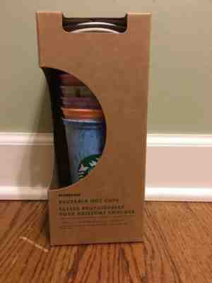 New Starbucks 2019 Summer Collection Reusable Marble Tumblers Set 6 Cups 16oz - Sold on eBay Jun, 4th 2019 for $20.99