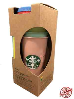 NEW 2019 Starbucks Color Changing Cold Cups w/ 5 Cups 5 Lids & 5 Straws Limited  - Sold on eBay Jun, 4th 2019 for $89.99