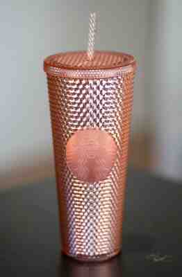 NEW Starbucks Pink Spike Tumbler Iridescent Hologram Rainbow 2019 24oz Cup - Sold on eBay Jun, 4th 2019 for $34.95