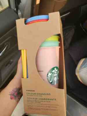 Starbucks temperature changing cup set. Unused, unopened, still in package.  - Sold on eBay Jun, 4th 2019 for $40.99