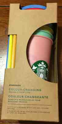 Starbucks® Colour-Changing Reusable Cold Cups 5 Cups Set SKU 011098921 - Sold on eBay Jun, 3rd 2019 for $58.00