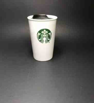 Starbucks Ceramic Double Wall Tumbler 8oz Travel Mermaid Siren - Sold on eBay Jun, 3rd 2019 for $15.99