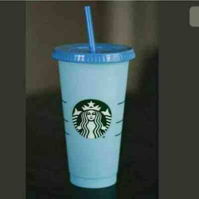 Starbucks Color Changing Reusable Cold Cup (blue/sky) - Sold on eBay Jun, 3rd 2019 for $30.00