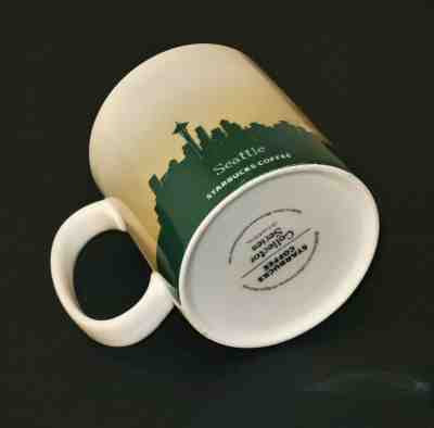 Starbucks Seattle 2009 Collector Series Mug 16 oz ~ 2008 Skyline ~ Misprint ? - Sold on eBay Jun, 25th 2019 for $71.49