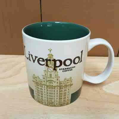 Original Starbucks Coffee Mug 16 oz LIVERPOOL Series 2016 ENGLAND Discontinued - Sold on eBay Jun, 25th 2019 for $35.00