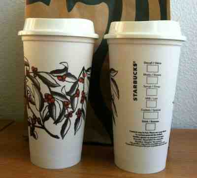 2x NEW Starbucks 2019 Reusable 16 Oz Cups Coffee Bean Berry Design **SHIPS FREE - Sold on eBay Jun, 25th 2019 for $15.49