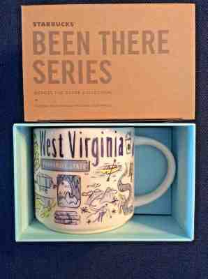 Starbucks WEST VIRGINIA Been There Series Mug WV NEW - Sold on eBay Jun, 24th 2019 for $18.36