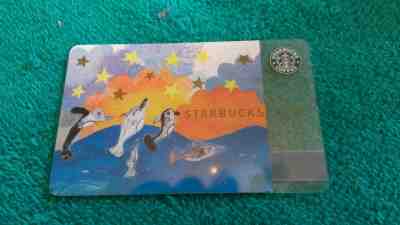 A favorite! STARBUCKS Japan 2003 Make a Wish USED Dolphin Gift Card US Seller - Sold on eBay Jun, 24th 2019 for $29.33