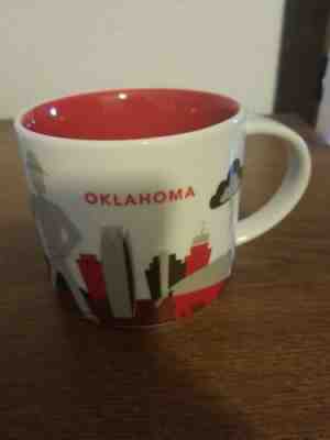 Starbucks 2015 "YOU ARE HERE" Collection OKLAHOMA Mug/Cup 14 Fl. Oz. - Sold on eBay Jun, 24th 2019 for $21.99