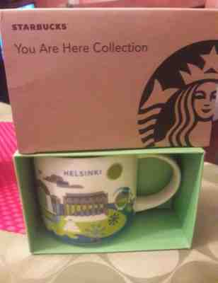 NIB With SKU STARBUCKS HELSINKI, FINLAND You Are Here (YAH)  14 Oz Mug. Rare - Sold on eBay Jun, 24th 2019 for $48.50