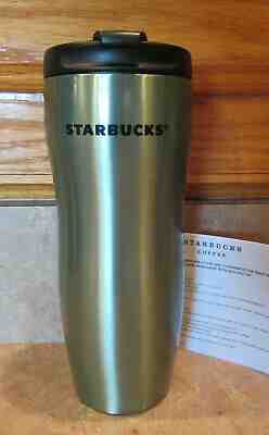 STARBUCKS COFFEE NEW RARE 2008 GREEN STAINLESS CONCORD TUMBLER 12 OZ. NWT CARD - Sold on eBay Jun, 24th 2019 for $19.99