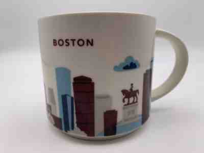 Starbucks Boston You Are Here Coffee Mug Collection Cup 14 Oz - Sold on eBay Jun, 24th 2019 for $19.95