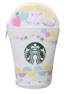 Starbucks Japan 2019 Frappuccino Pencil Pen Case Zipper Pouch - Sold on eBay Jun, 24th 2019 for $31.00