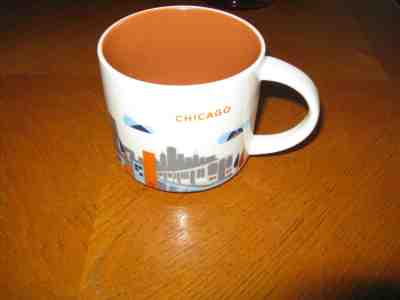 2013 Starbucks "You Are Here" Coffee Mug Chicago - Sold on eBay Jun, 24th 2019 for $26.00