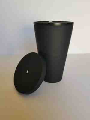 RARE Starbucks Matte Black Cold Cup Limited Grande Tumbler Traveler 16oz - Sold on eBay Jun, 24th 2019 for $19.99