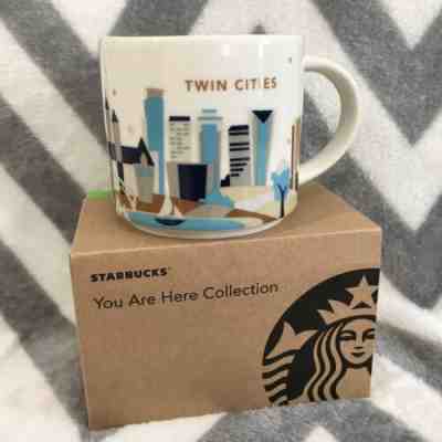 Starbucks Twin Cities You are Here YAH 14 Oz Collector Mug ~ MIB ~ Mint in Box  - Sold on eBay Jun, 24th 2019 for $24.00