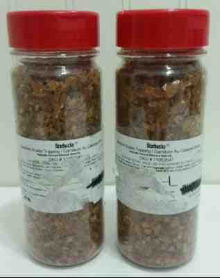Lot 2x 9oz Bottles STARBUCKS Caramel Brulee Sprinkle Topping SEALED Jul Exp 7/19 - Sold on eBay Jun, 24th 2019 for $29.99