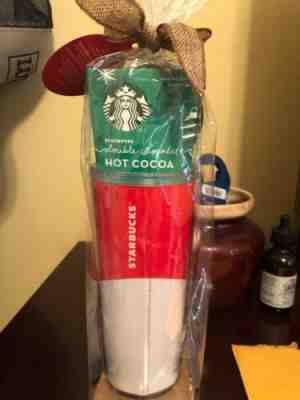 Starbucks Tumbler Gift Set 2018 with Double Chocolate Hot Cocoa Mix - Sold on eBay Jun, 24th 2019 for $18.99