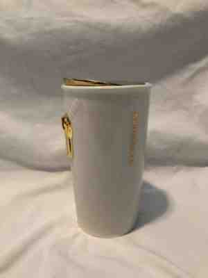 Starbucks Gold Zipper Double Wall Mug - Sold on eBay Jun, 24th 2019 for $25.00