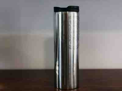 Starbucks Stainless Steel Silver Ornament Double Insulated Tumbler GRANDE 16oz  - Sold on eBay Jun, 24th 2019 for $29.95