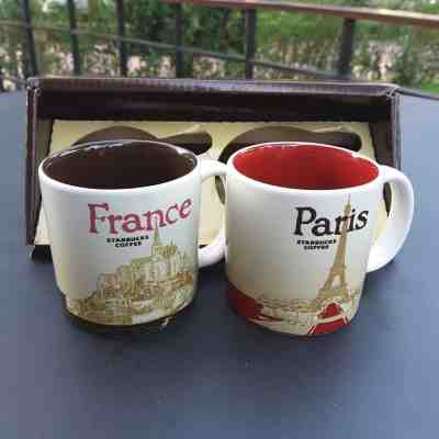 2 Demitasse Starbucks City Mugs 3 oz FRANCE & PARIS With Original Package - Sold on eBay Jun, 24th 2019 for $34.00