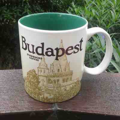 Original Starbucks City Mug 16 oz BUDAPEST series 2016 HUNGARY Discontinued - Sold on eBay Jun, 23rd 2019 for $48.00