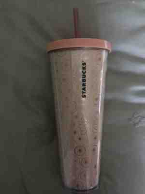NEW Starbucks Tumbler Sum. ‘19 24oz Rose Gold Succulent *LIMITED EDITION* - Sold on eBay Jun, 23rd 2019 for $20.99