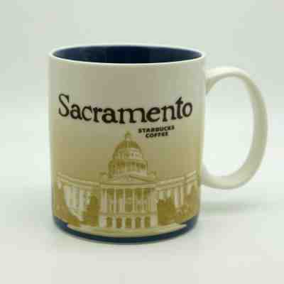 2009 STARBUCKS Sacramento Collector Series Mug 16 oz Rare Collectible - Sold on eBay Jun, 23rd 2019 for $75.00