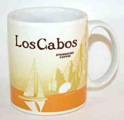 Starbucks Mug Los Cabos 2009 Rare Yellow Sailboat Global Icon Mexico - Sold on eBay Jun, 23rd 2019 for $475.00