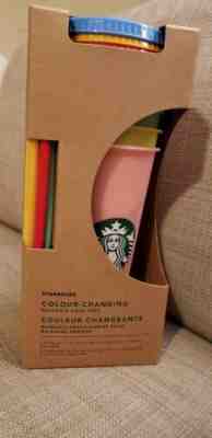 Starbucks Color Changing Reusable Cups Set of 5 Original, Limited Edition - Sold on eBay Jun, 23rd 2019 for $66.00
