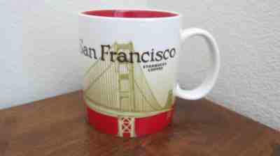Starbucks Coffee Mug San Francisco Mug Collector Series Cup 16 oz ~ 2008 ~NEW - Sold on eBay Jun, 23rd 2019 for $24.99
