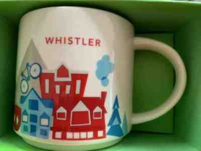 Starbucks You Are Here Whistler Canada ???????? Mug Brand New In Box ?? US Seller - Sold on eBay Jun, 23rd 2019 for $19.99