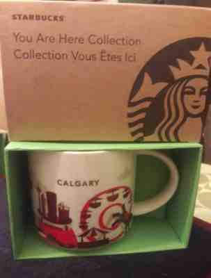 NIB WITH SKU STARBUCKS CALGARY CANADA  You Are Here (YAH) 14 Oz Mug. Rare - Sold on eBay Jun, 23rd 2019 for $49.50