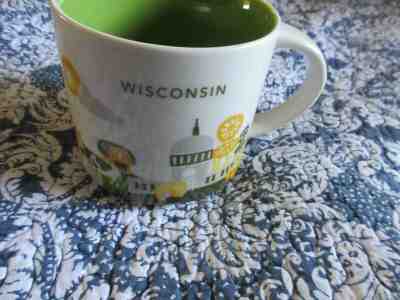 Starbucks 2014 You Are Here Collection Wisconsin Coffee Mug 14 oz Cup bin-nate 4 - Sold on eBay Jun, 23rd 2019 for $24.99