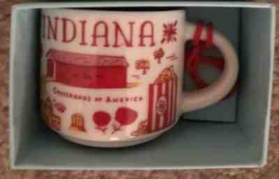 Starbucks Indiana Been There Ornament - Sold on eBay Jun, 23rd 2019 for $24.80