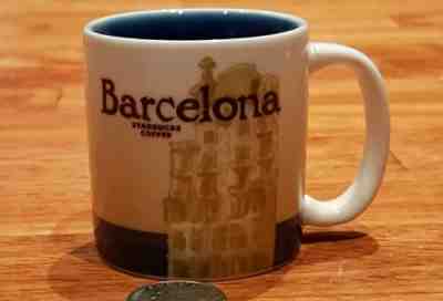 2010 Starbucks Barcelona Collector Series Mini Mug 3oz Demitasse Espresso RARE! - Sold on eBay Jun, 23rd 2019 for $24.99