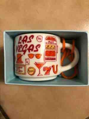 Starbucks 2oz Demitasse Las Vegas, Nevada Been There Mug Ornament Cup - Sold on eBay Jun, 23rd 2019 for $19.99