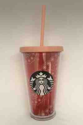 NEW 2019 STARBUCKS COLD CUP DESSERT FLORAL PINK TUMBLER 16 fl - Sold on eBay Jun, 23rd 2019 for $19.95