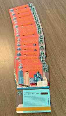 LOT OF 35 - 2014 STARBUCKS "SAN DIEGO" GIFT CARD #6099 MINT NO VALUE - Sold on eBay Jun, 23rd 2019 for $34.99