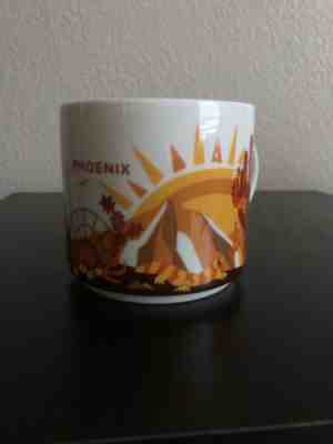 Starbucks PHOENIX AZ City Cup Mug "You Are Here" YAH Collection 14 Oz 2014 NWB - Sold on eBay Jun, 23rd 2019 for $24.00
